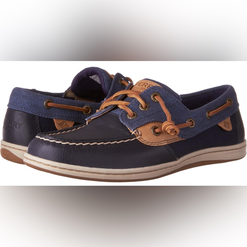 Sperry top sider  blue women’s shoes loafers size 7,5
